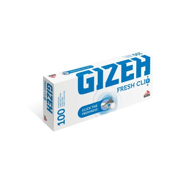 master-136 Gizeh Fresh CliQ Regular Cigarette Tubes with Menthol Click Filter – Pack of 100 Tubes