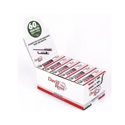 Microbocchini David & Ross Slim 8 mm riutilizzabili – 36 blister da 10 pezzi