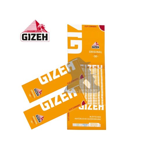 Cartine Gizeh Original Corte Regular – Confezione da 50 libretti