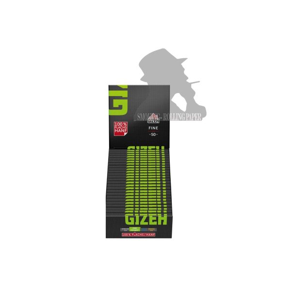 master-182 Gizeh Fine Black Regular Zigarettenpapier – Packung mit 25 Heftchen