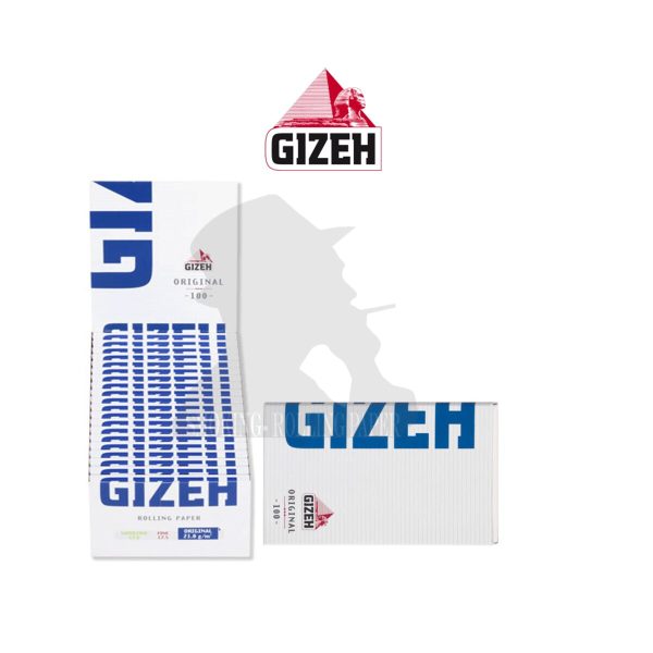 master-198 Gizeh Blue Regular Size Rolling Papers – Pack of 20 Booklets