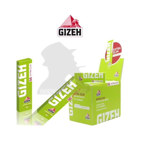 master-201 Gizeh Super Fine Extra Slim Zigarettenpapier – Packung mit 50 Heftchen