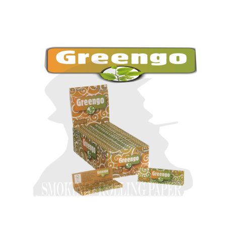 Cartine Greengo Classic Green White Corte Regular – Confezione da 50 libretti
