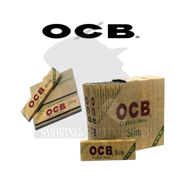 master-230 Cartine OCB Organic King Size Slim con filtri – Confezione da 32 libretti