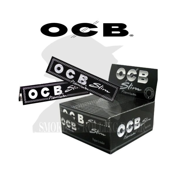 master-232 Cartine OCB Premium Black King Size Slim – Confezione da 50 libretti