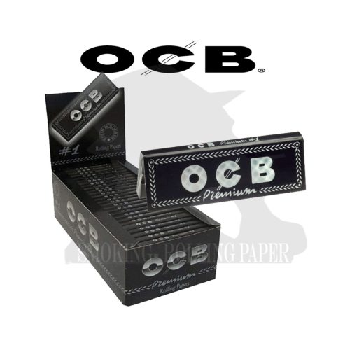 Cartine OCB Premium Black Corte Regular – Confezione da 50 libretti