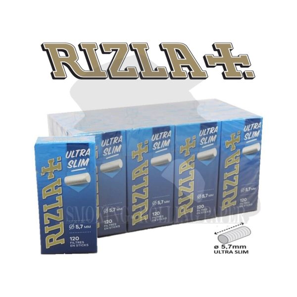 master-290 Rizla Ultra Slim 5.7 mm Foam Filters – 20 Cases of 120 Filters