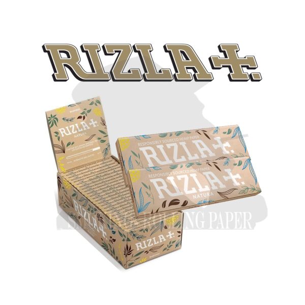 Rizla Natura Regular Zigarettenpapier – Packung mit 50 Heftchen
