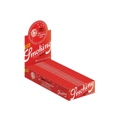 Cartine Smoking Thinnest Medium 1¼ – Confezione da 50 libretti