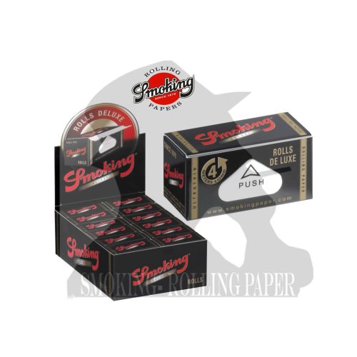 master-318 Cartine a rotolo Smoking Deluxe Rolls King Size Slim – 24 rotoli