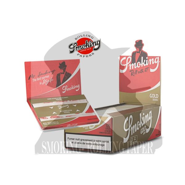 master-330 Smoking Gold Regular Zigarettenpapier – Packung mit 25 Heftchen