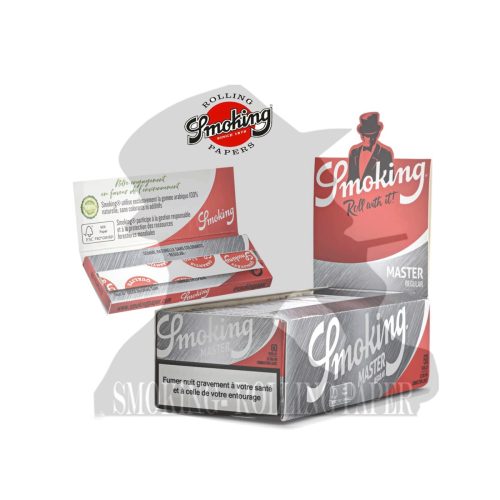 master-339 Cartine Smoking Master Silver Corte Regular – Confezione da 50 libretti