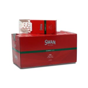 Filtri Swan Red Classic Slim Poppa Tips 6 mm – 20 confezioni da 120 filtri