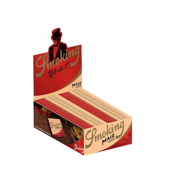 master-403 Cartine Smoking Corn Corte Regular – Confezione da 50 libretti