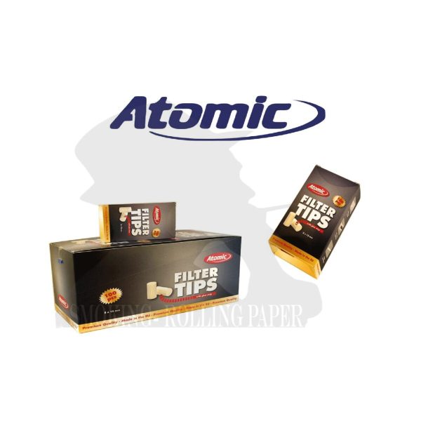 master-45 Filtri Atomic Regular 8 mm – 20 astucci da 100 filtri