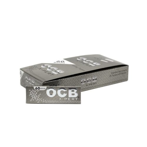 master-9 Cartine OCB X-Pert Silver Corte Regular – Confezione da 50 libretti