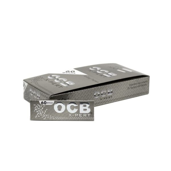 Cartine OCB X-Pert Silver Corte Regular – Confezione da 50 libretti