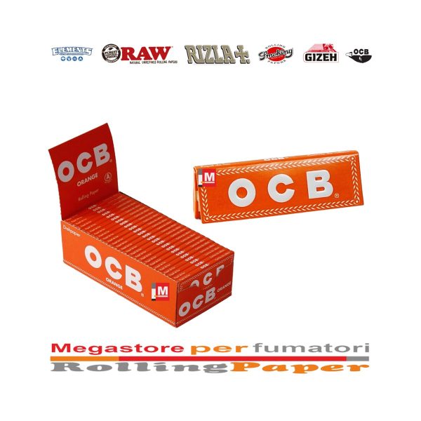 master-91 Cartine OCB Orange Corte Regular – Confezione da 50 libretti